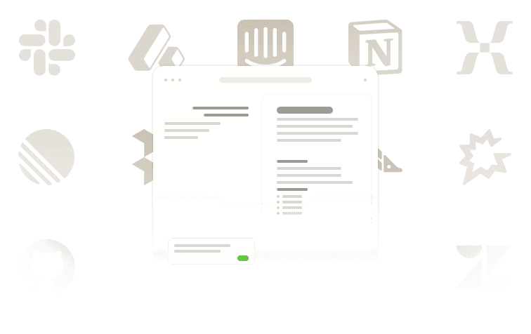 Customer signals from connected tools collected into one place